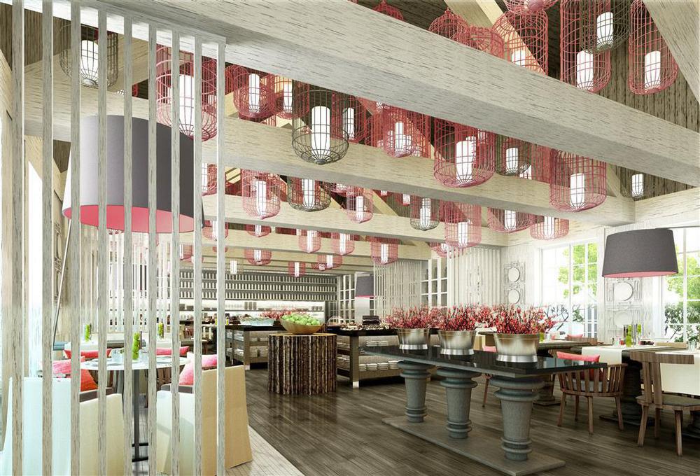 เลอ เมริเดียน มหาพาเลศวร รีสอร์ต แอนด์ สปา Hotel มหาบาเลชวาร์ ร้านอาหาร รูปภาพ